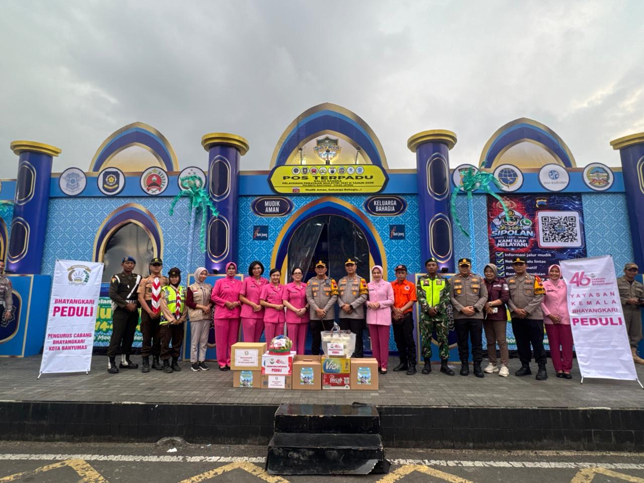 Kapolresta Banyumas Kunjungi Posyan Dan Pos Terpadu OKC 2026, Berikan Dukungan untuk Petugas Pengamanan