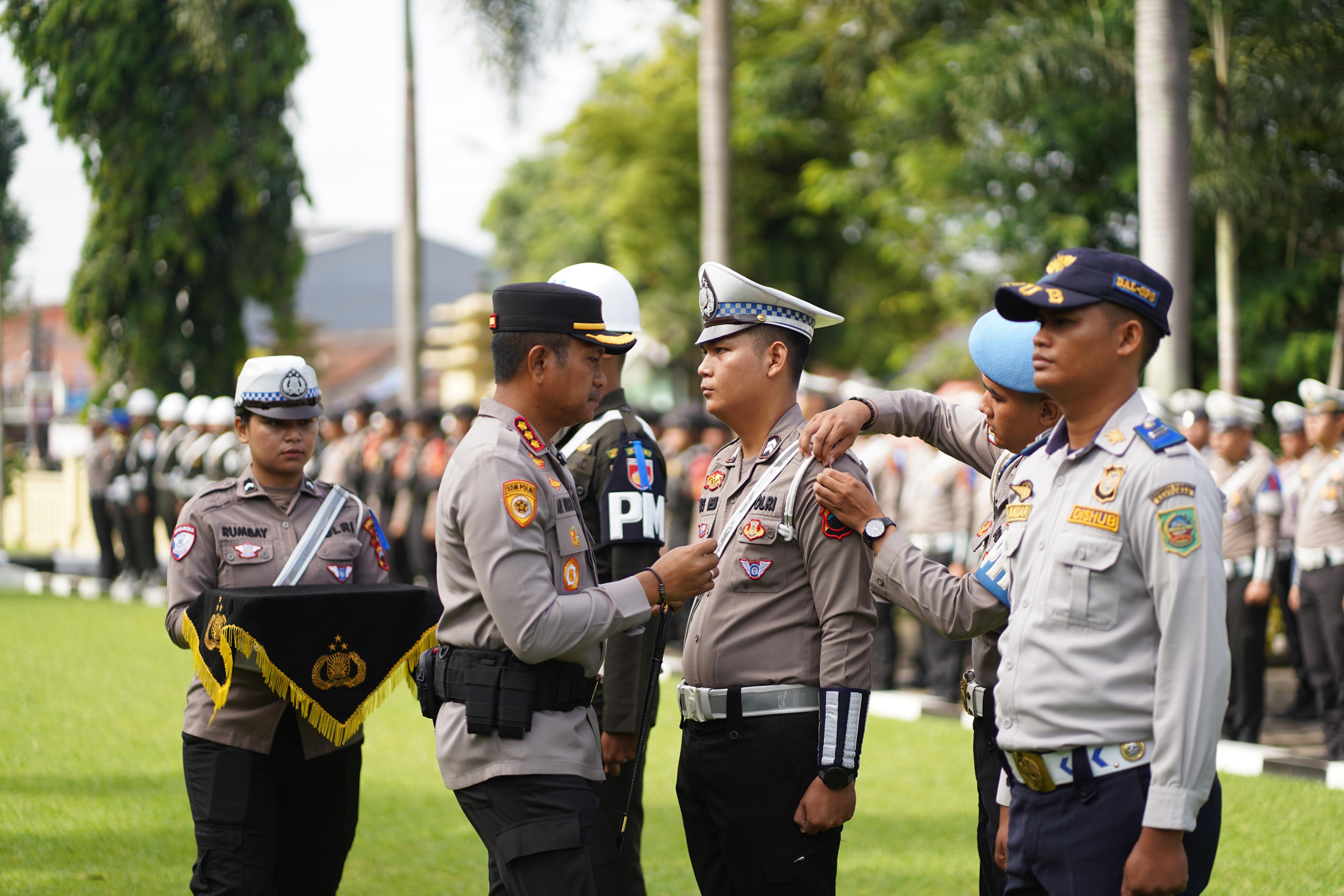 Polresta Banyumas Gelar Apel Pasukan Operasi Zebra Candi 2025