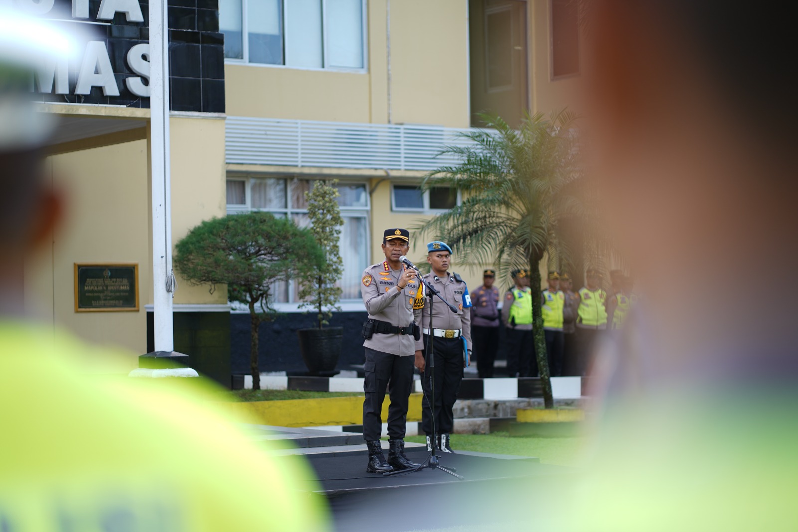 Jelang Puncak Arus Balik Nataru, Kapolresta Banyumas Pastikan Kesiapan Personel Hadir Ditengah Masyarakat
