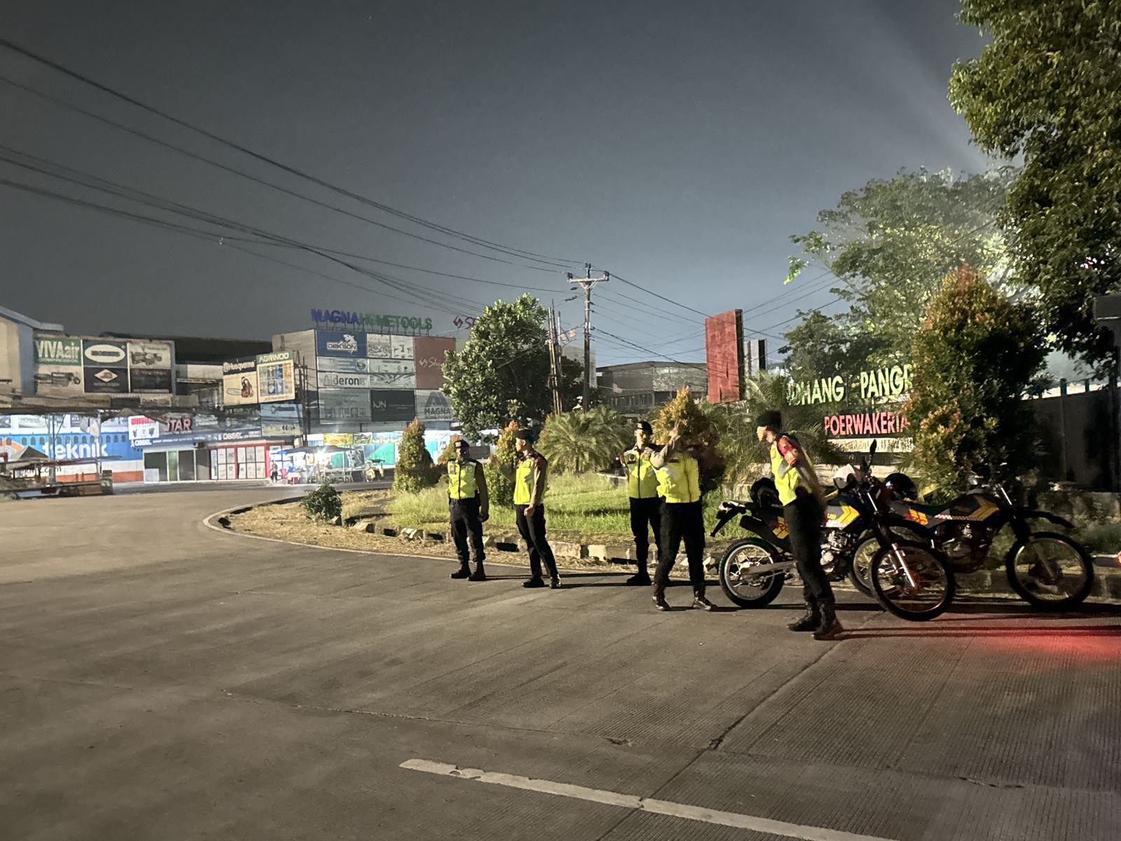 Patroli Malam OKC 2026, Satgas Preventif  Polresta Banyumas Pantau Keramaian Purwokerto