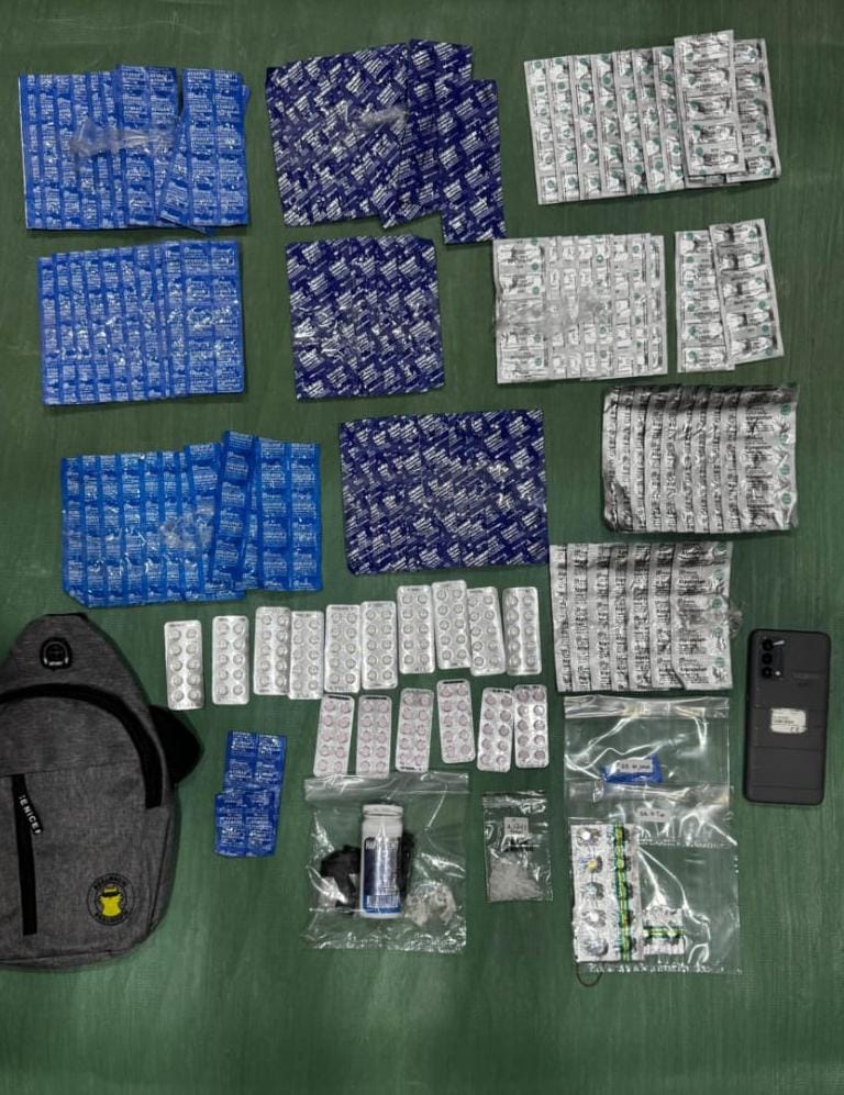 Tangkap DFR, Satresnarkoba Polresta Banyumas Sita 4,28 Gram Sabu dan Ribuan Butir Psikotropika