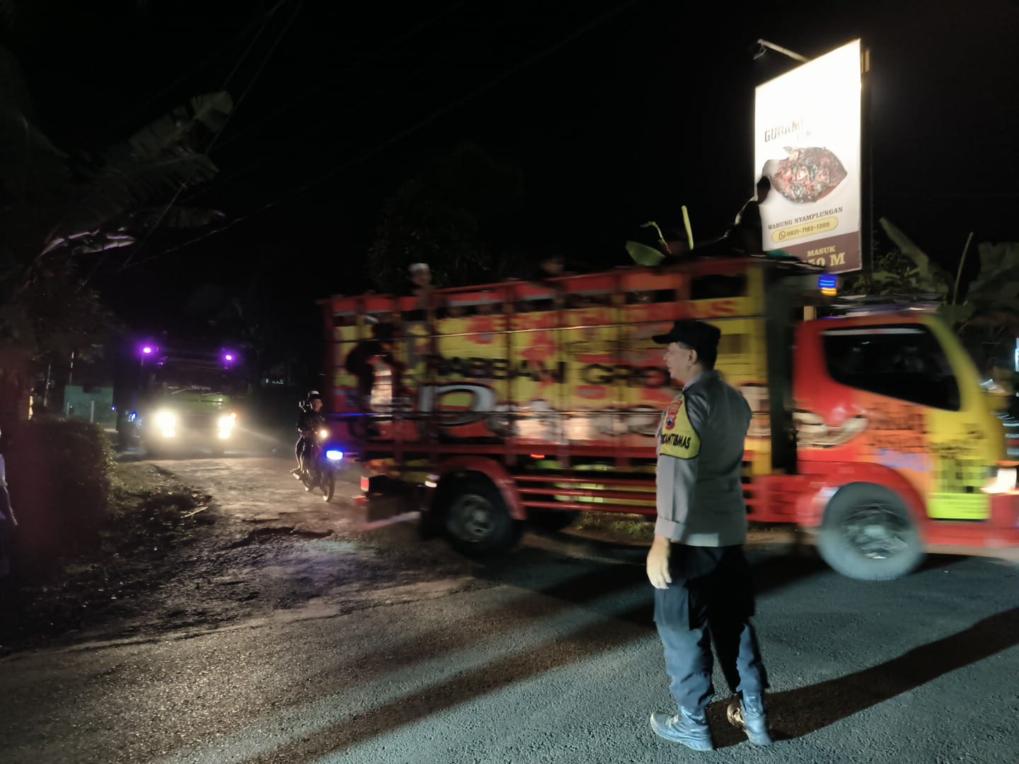 Tokoh Agama Apresiasi Pengamanan Polsek Cilongok Polresta Banyumas dalam Pawai Ramadan 1447 H