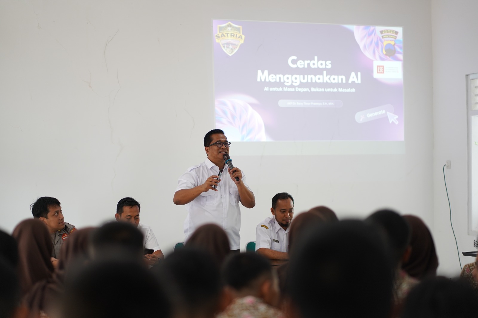 Polresta Banyumas Dorong Pelajar jadi Pengguna AI yang Cerdas, Kreatif, Taat Hukum